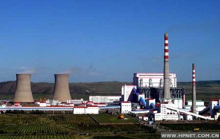 圖文:鄂溫克族自治旗建設的煤電一體化企業